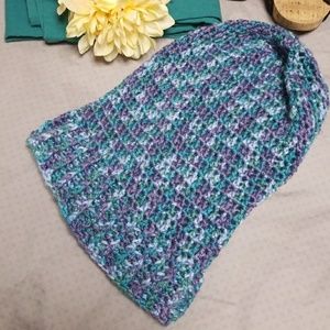 Hand Knit slouchy beanie.